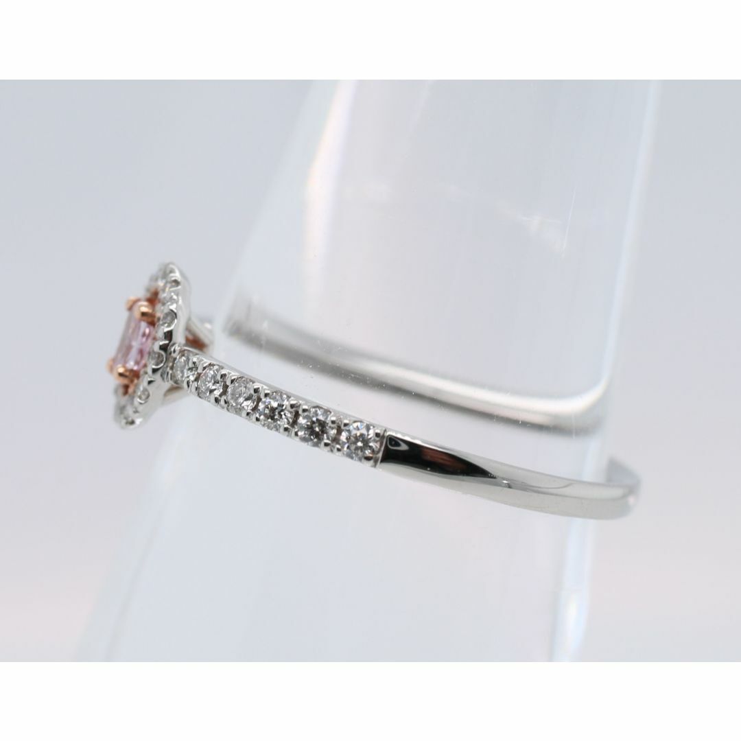 ダイアモンドの指輪/RING/F.L.P.PINK/ 0.081 ct. レディースのアクセサリー(リング(指輪))の商品写真