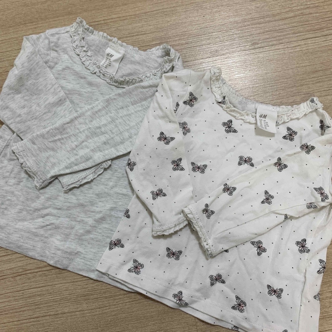 H&H(エイチアンドエイチ)のH&M4-6month❤︎込790円 キッズ/ベビー/マタニティのベビー服(~85cm)(シャツ/カットソー)の商品写真