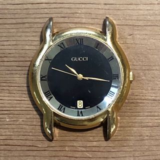 グッチ(Gucci)のgucci グッチ 腕時計 5100M スイス製 フェイスのみ 不動品(腕時計(アナログ))