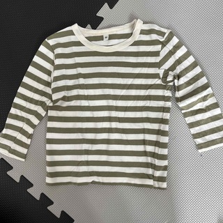 ムジルシリョウヒン(MUJI (無印良品))の無印良品　長袖　ロンT サイズ90(Tシャツ/カットソー)