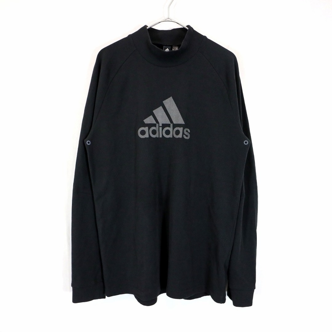 adidas - adidas アディダス モックネック 長袖Ｔシャツ Y2K