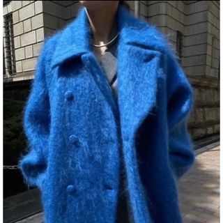 新品 ameri DEFORMATION COLLAR SHAGGY COAT