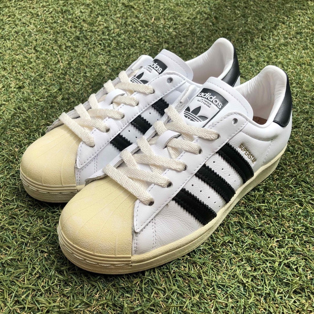 美品23 adidas SUPERSTARアディダス スーパースター HW263