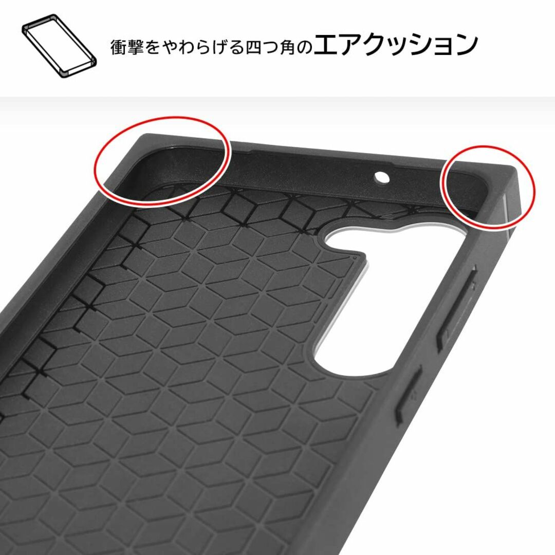 イングレム Galaxy S23 ケース 耐衝撃 カバー KAKU ムーミン M