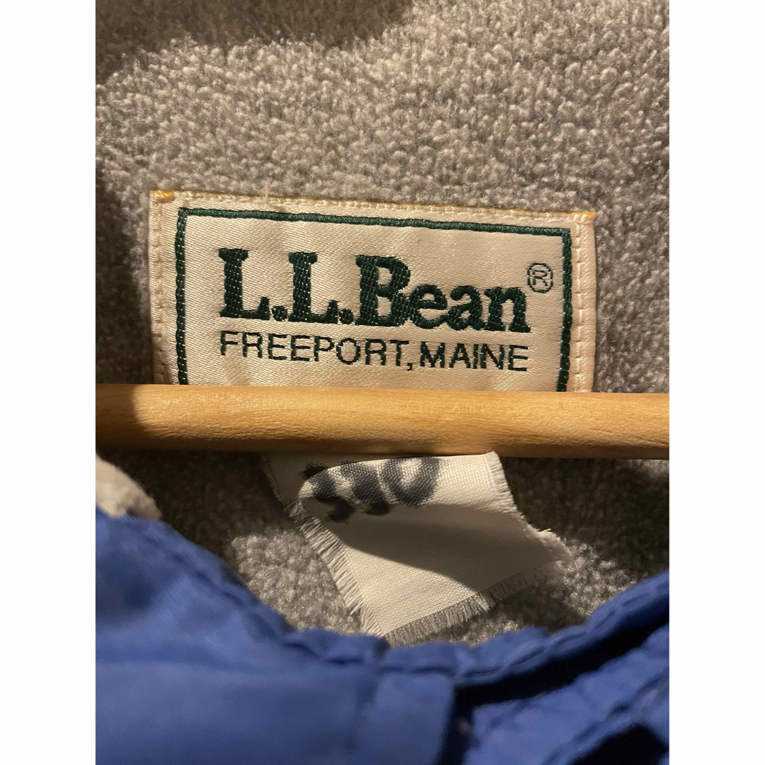 １９９０ｓＬＬ.ＢＥＡＮ　チンスト付きコーチＪＫＴ　ロイヤルブルー　ＸＬ