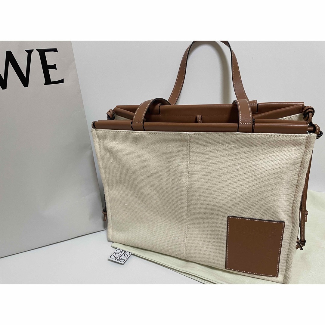 美品】LOEWE ロエベ クッショントート アナグラム パソコンバッグ