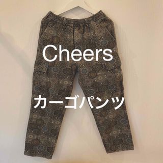 Cheers カーゴパンツ　シェフパンツ　マルチカラー　総柄　M(その他)