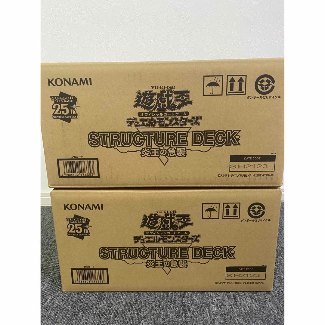 Box/デッキ/パック遊戯王OCGデュエルモンスターズ ストラクチャーデッキＲ 炎王の急襲 カートン