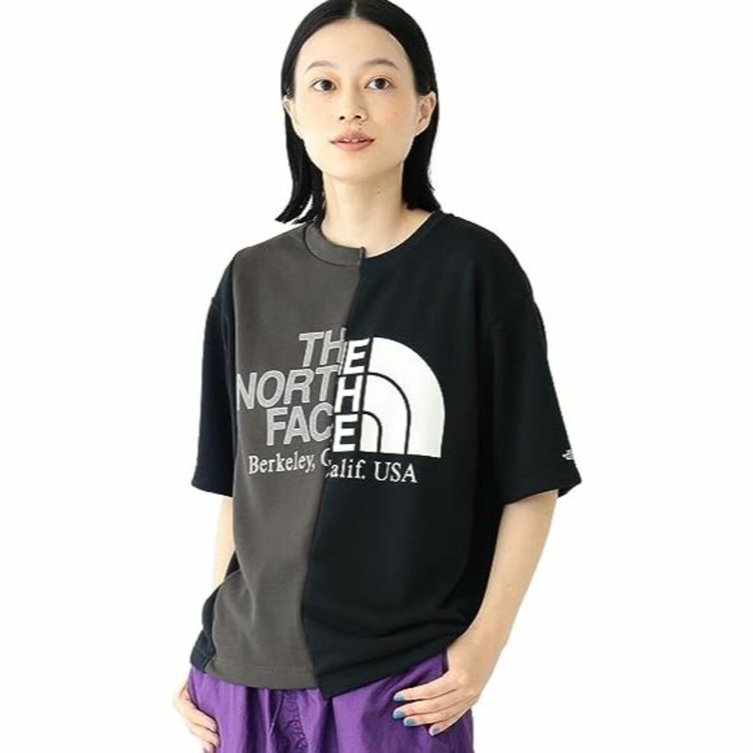 希少⭐︎THE NORTH FACE×BEAMSアシメロゴTシャツ⭐︎