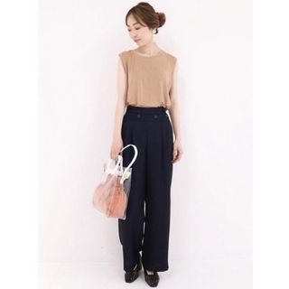 Noble - 美品 Noble ノーブル TAブッチャーセーラーパンツ ワイド ...