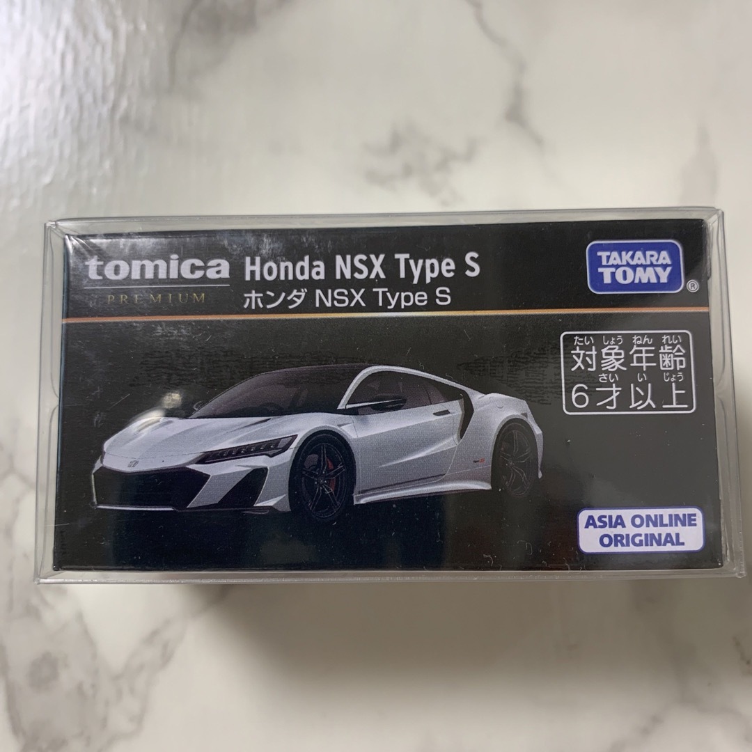 Takara Tomy(タカラトミー)のトミカプレミアム　ホンダ　NSX Type S アジア限定　日本未発売 エンタメ/ホビーのおもちゃ/ぬいぐるみ(ミニカー)の商品写真