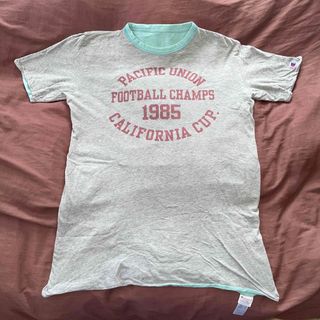 チャンピオン(Champion)のチャンピオン champion リバーシブル 染み込み プリント Tシャツ L(Tシャツ/カットソー(半袖/袖なし))