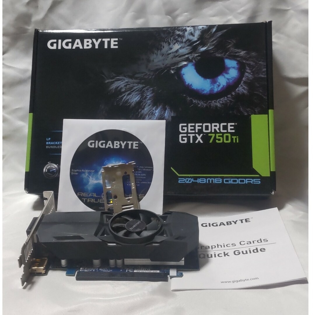 GIGABYTE GeForce GTX750ti lp 2GB