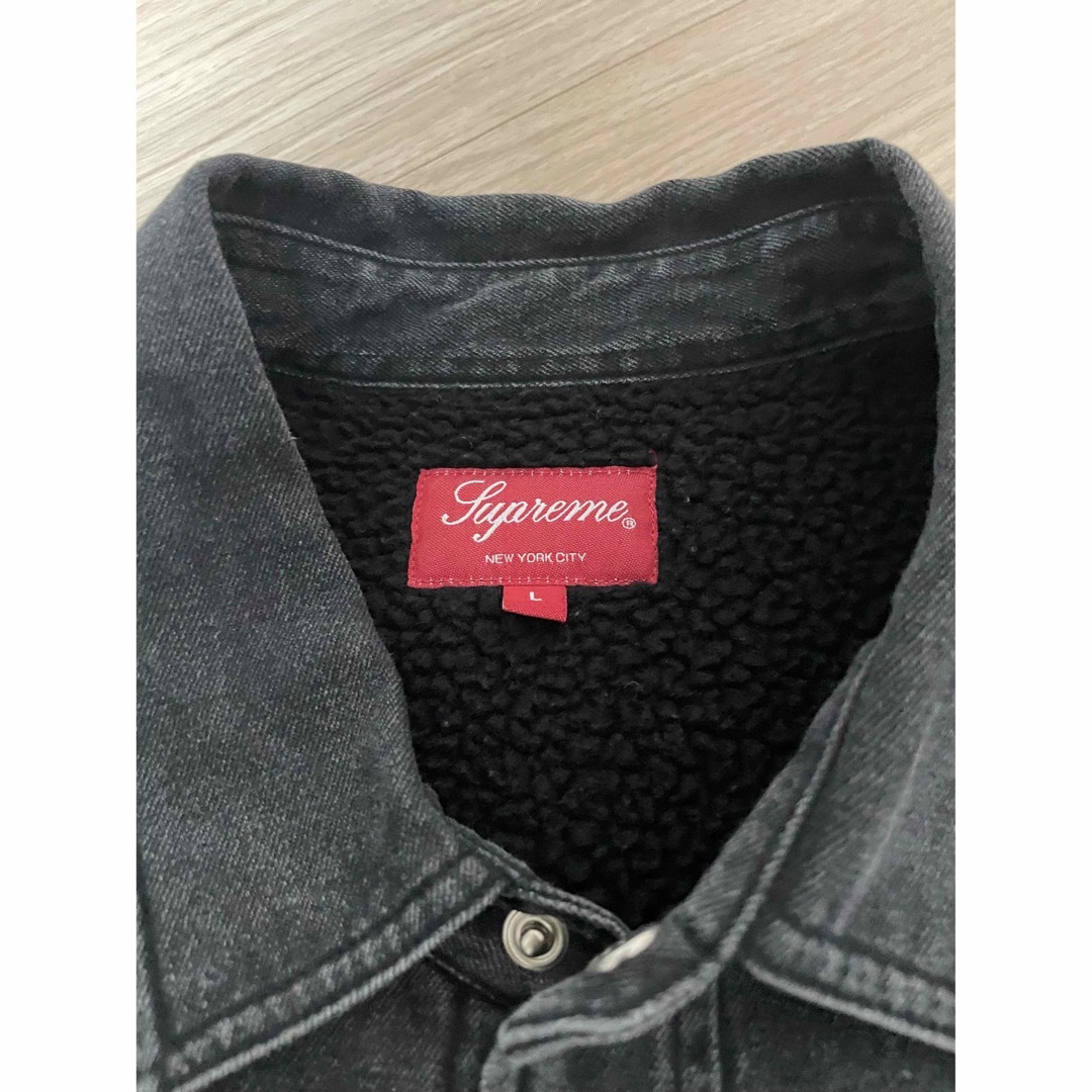 Supreme(シュプリーム)のsupreme デニムシャツ メンズのジャケット/アウター(Gジャン/デニムジャケット)の商品写真