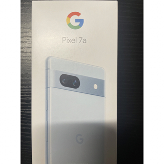 グーグルピクセル(Google Pixel)の【新品未使用】Google Pixel 7a 128G Sea  SIMフリー(スマートフォン本体)