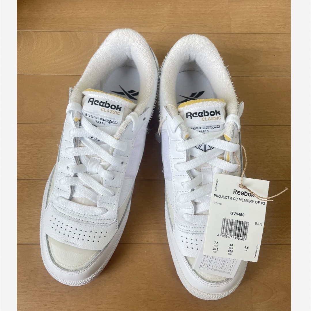 買取 オンライン Maison Margiela × Reebok スニーカー25.5cm