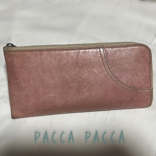 パッカパッカ(pacca pacca)のピンク長財布(長財布)