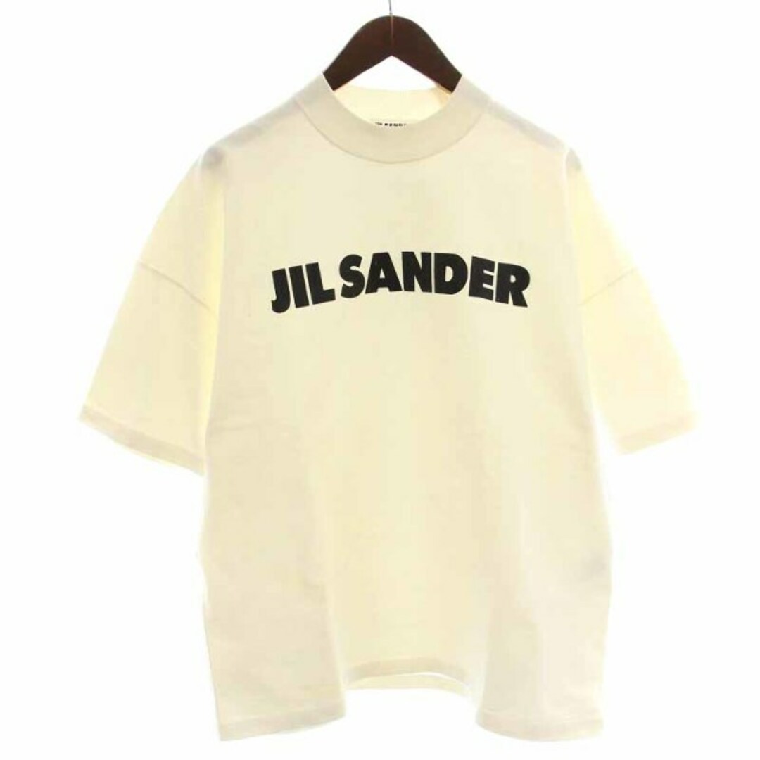 約185cm着丈JIL SANDER 20年製 Tシャツ カットソー 五分袖 XS 白