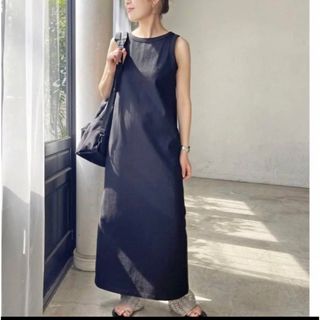 Spick & Span - Spick&Span ダブルフェイス フーディワンピースの通販
