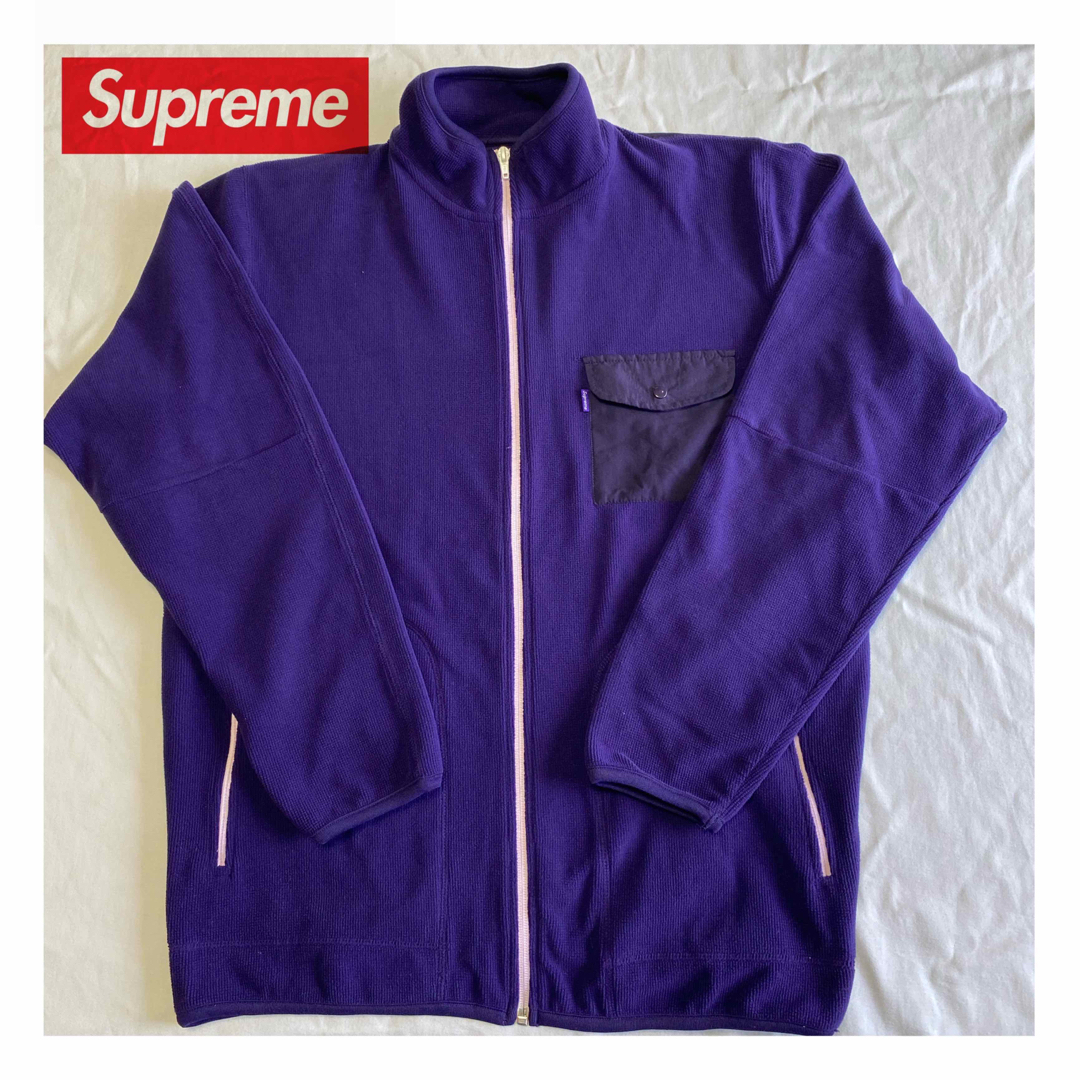 Supreme(シュプリーム)のSupreme フルジップフリースジャケット　サイズL メンズのジャケット/アウター(ブルゾン)の商品写真