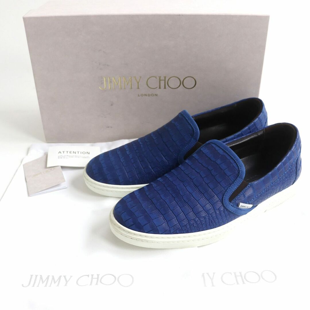 JIMMY CHOO ジミーチュウ　クロコスニーカー　美品