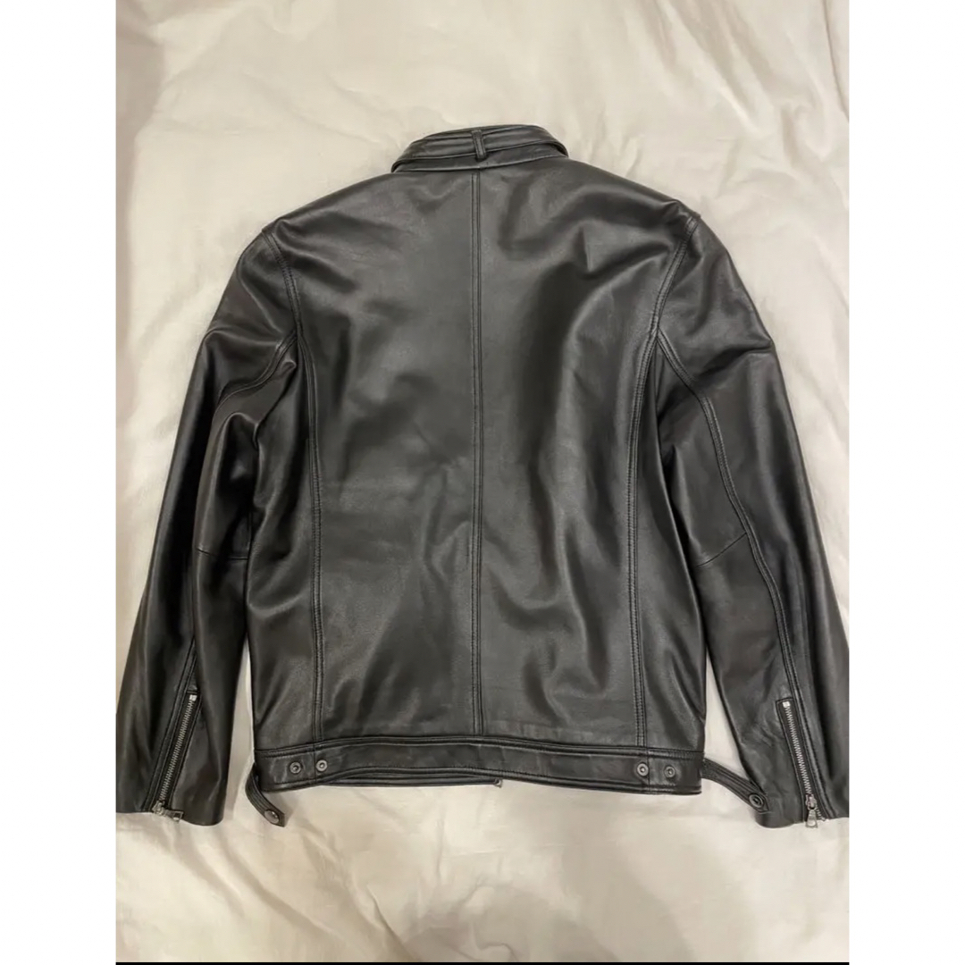 美品】DUSEN KLEIN ライダースジャケット レザージャケット シングル