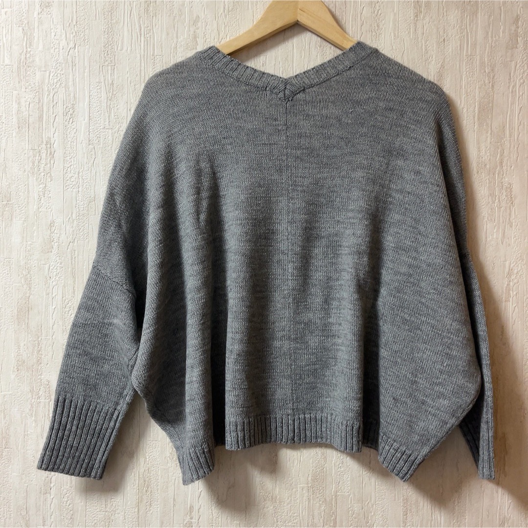 JEANASIS(ジーナシス)のジーナシス▷▷ドルマンニット　セーター　美品 レディースのトップス(ニット/セーター)の商品写真
