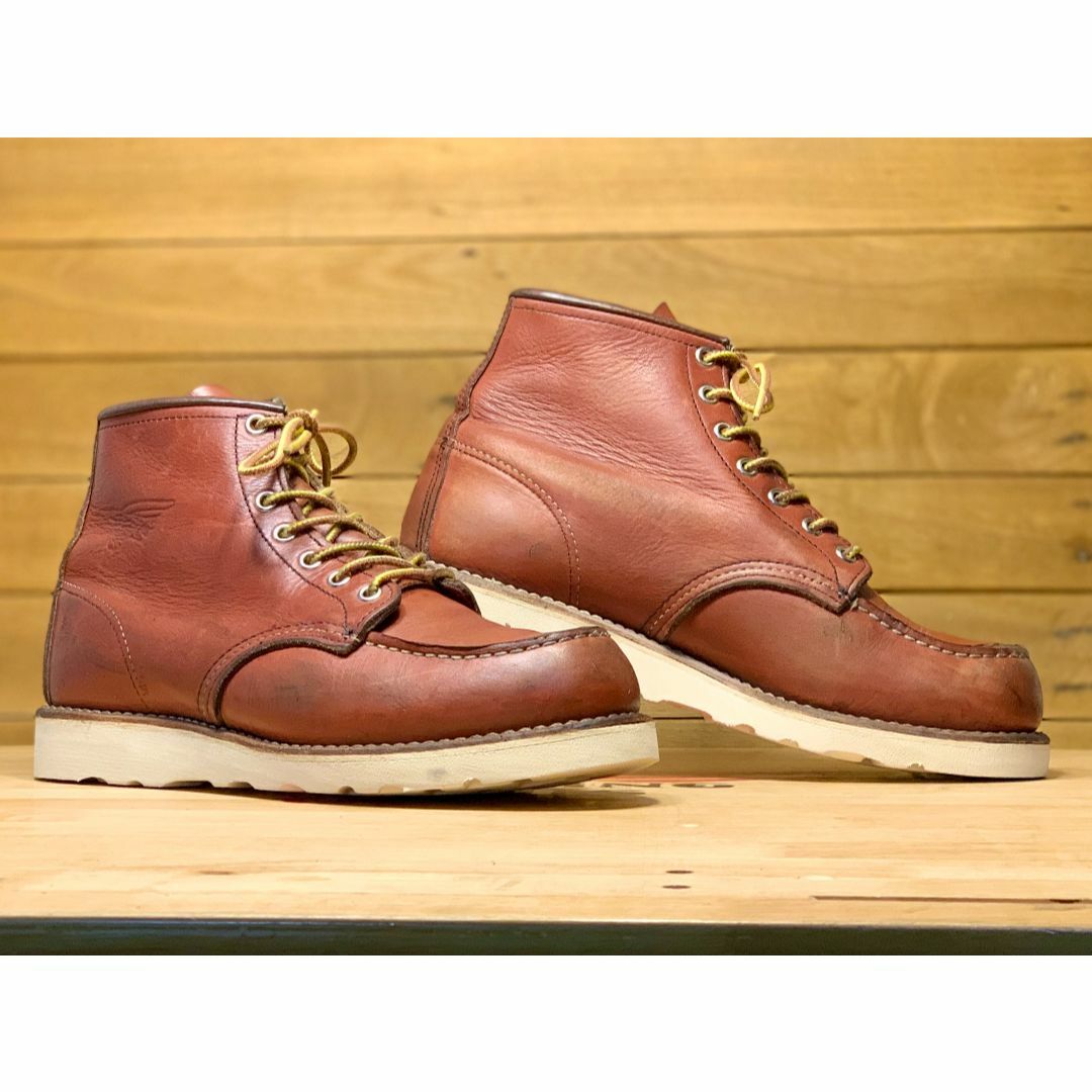 REDWING - 9106中古8D/12年製レッドウィング赤茶アイリッシュ REDWING - 9106中古8D/12年製レッドウィング赤茶アイリッシュ