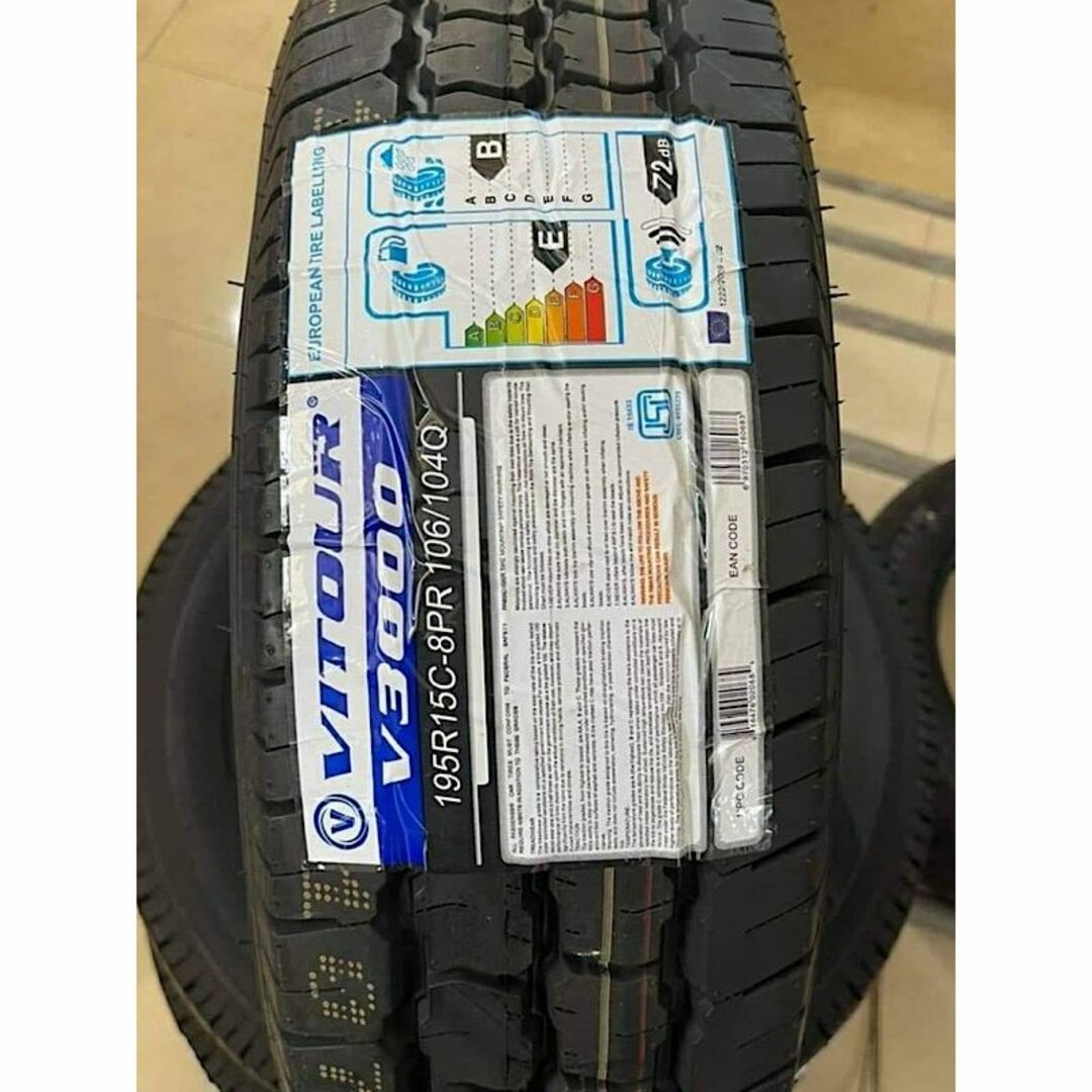 195/80R15 8PR 新品未使用 タイヤ 4本セット 送料無料！15インチ-