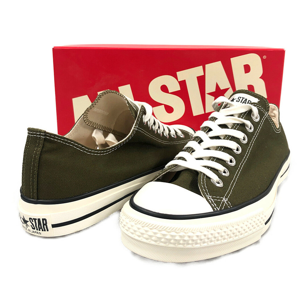 CONVERSE コンバース CANVAS AS J OX キャンバス オールスター シューズ MADE IN JAPAN 日本製 カーキ サイズUS8.5=27cm 正規品 / 31911 | フリマアプリ ラクマ