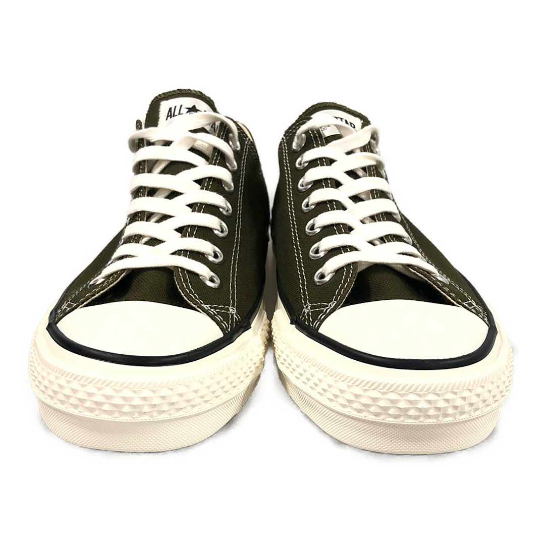 CONVERSE コンバース CANVAS AS J OX キャンバス オールスター シューズ MADE IN JAPAN 日本製 カーキ サイズUS8.5=27cm 正規品 / 31911