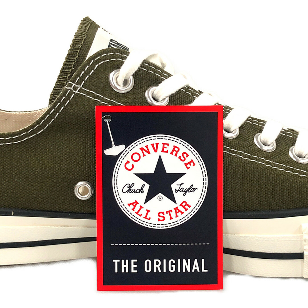 CONVERSE コンバース CANVAS AS J OX キャンバス オールスター シューズ MADE IN JAPAN 日本製 カーキ サイズUS8.5=27cm 正規品 / 31911