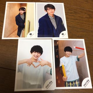 ジャニーズジュニア(ジャニーズJr.)の内村颯太 公式写真 4枚 少年忍者 (アイドルグッズ)