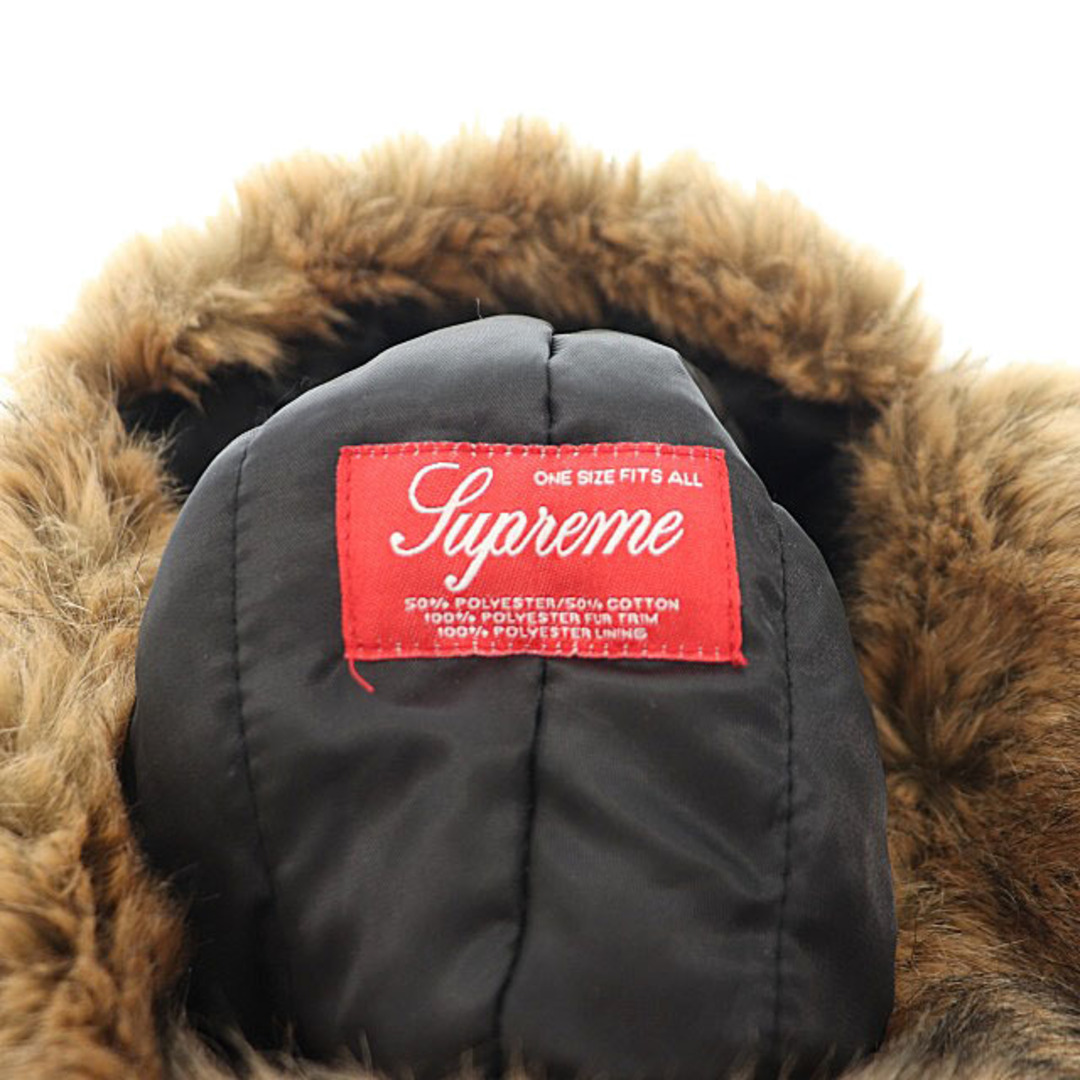 Supreme(シュプリーム)のシュプリーム SUPREME 16AW ケルビム フライト ハット キャップ 茶 メンズの帽子(その他)の商品写真