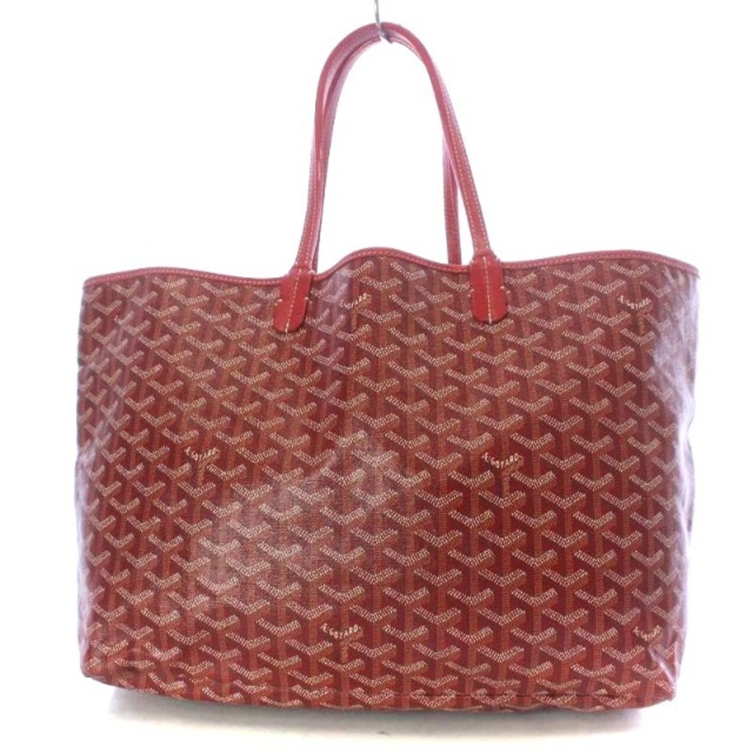 GOYARD(ゴヤール)のゴヤール サンルイPM トートバッグ ショルダーバッグ 総柄 PVC 赤 レディースのバッグ(トートバッグ)の商品写真