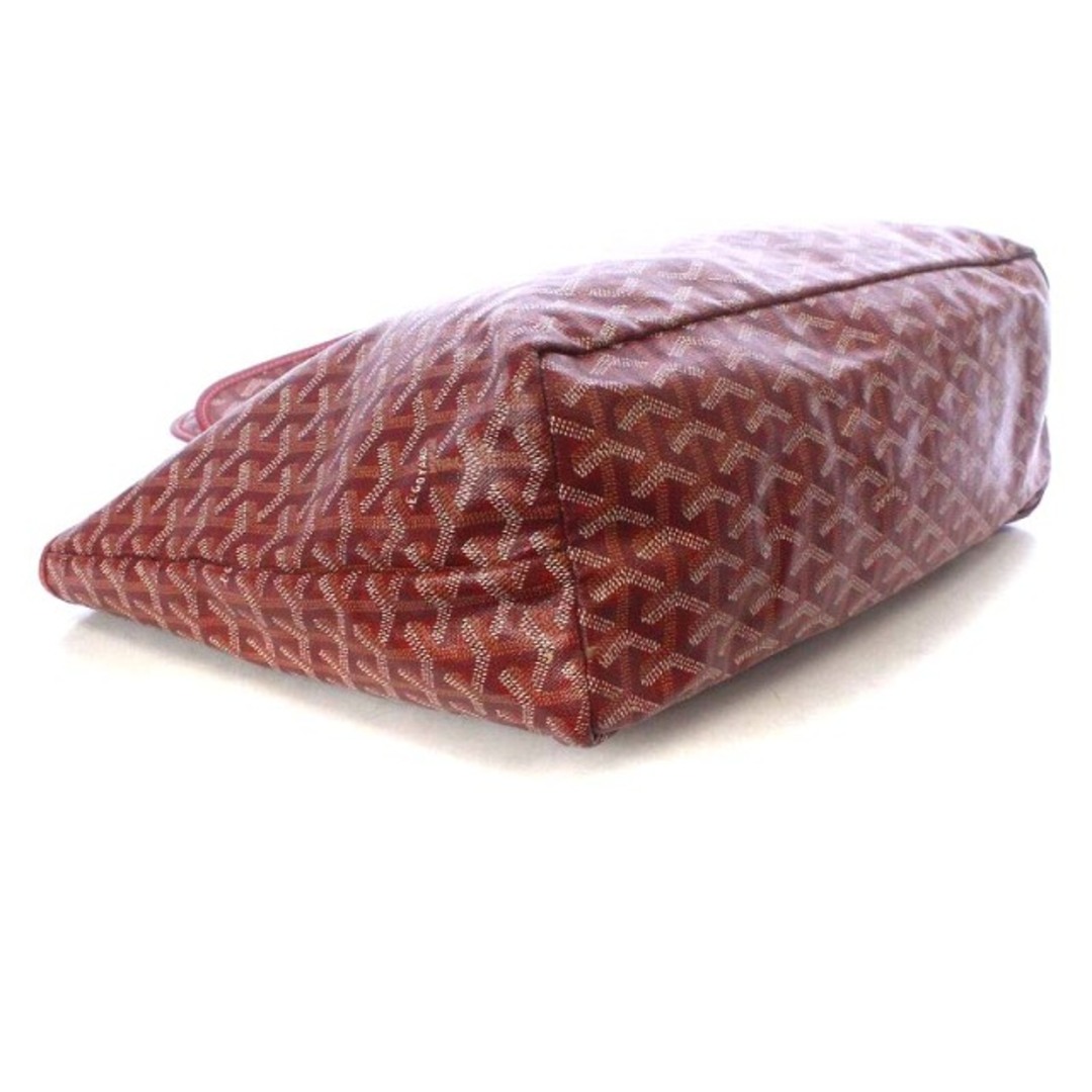 GOYARD(ゴヤール)のゴヤール サンルイPM トートバッグ ショルダーバッグ 総柄 PVC 赤 レディースのバッグ(トートバッグ)の商品写真