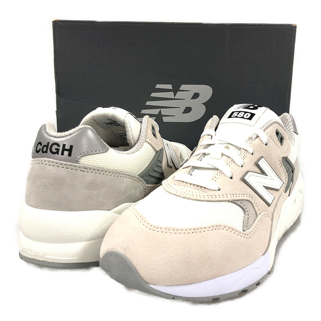 New Balance ニューバランス スニーカー 27cm アイボリーxグレー