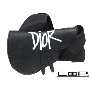 ディオール(Dior)の▼値下げ▼■未使用■コラボ■　ディオール サドル ボディ バッグ ステューシー 箱 1ADP0093YZS 【33186】(ショルダーバッグ)