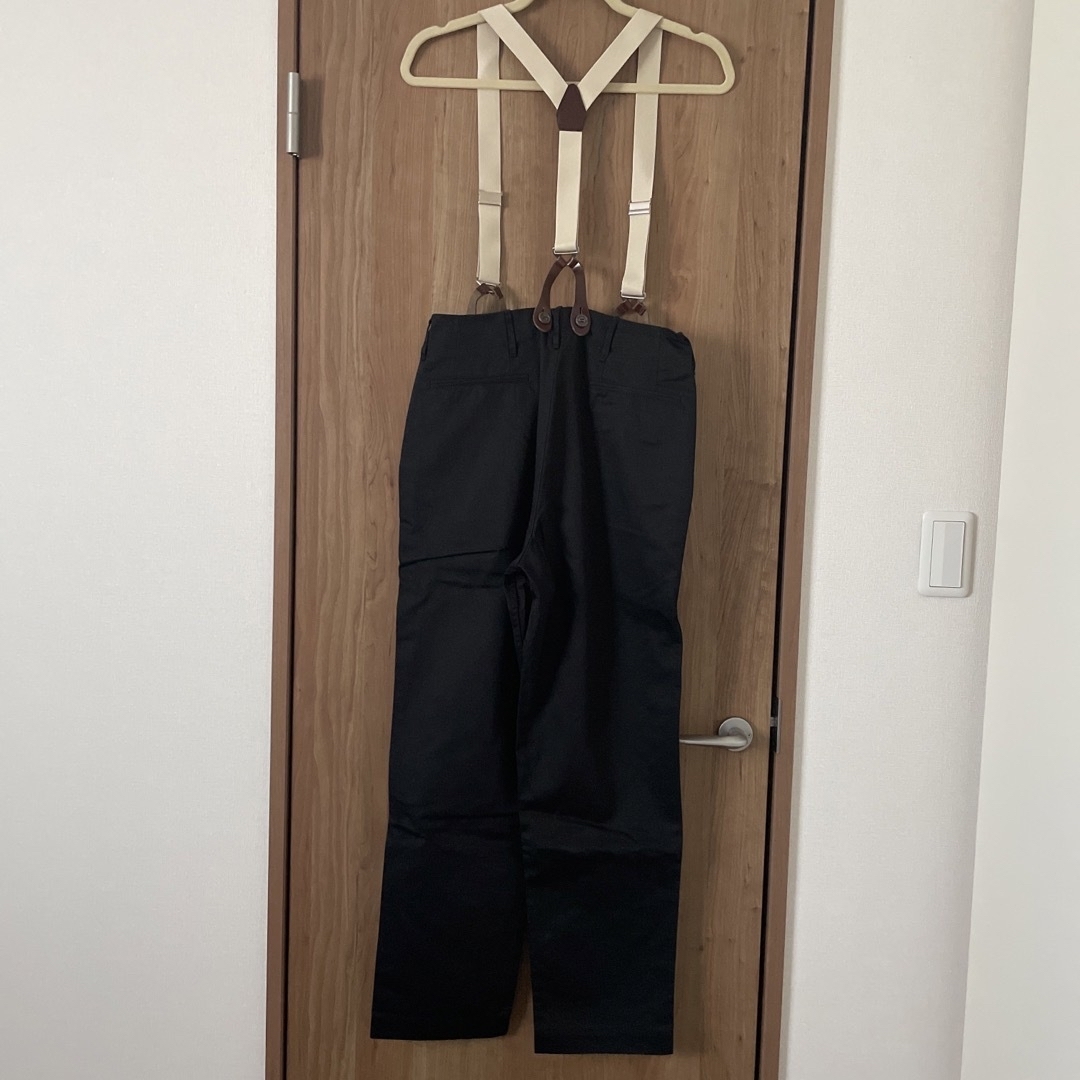 CANAL JEAN arc 新品未使用タグ有 サスペンダー付きチノパンツ-