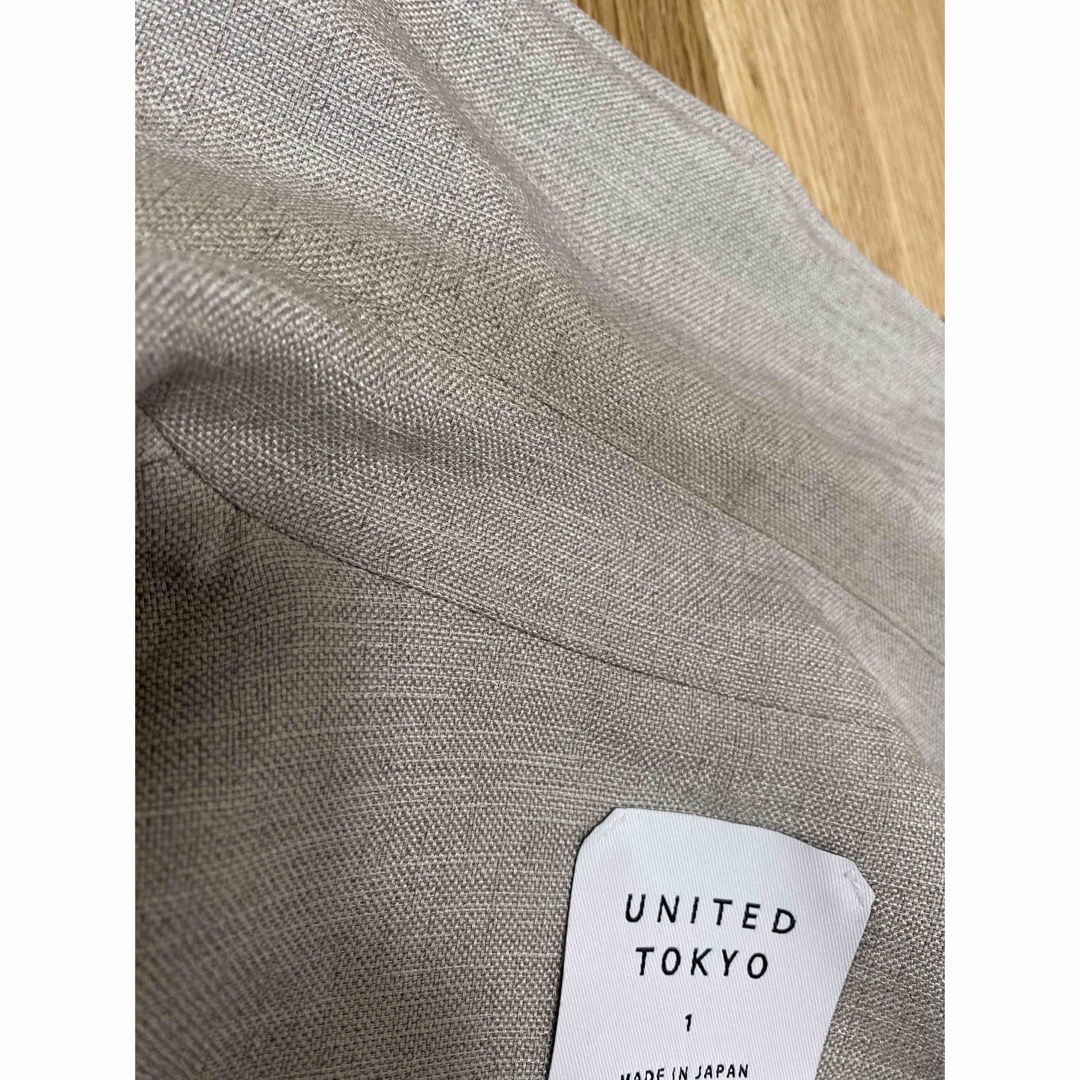 UNITED TOKYO(ユナイテッドトウキョウ)のUnited Tokyo 18SS リネンライクアルスターコート　ポリエステル メンズのジャケット/アウター(トレンチコート)の商品写真