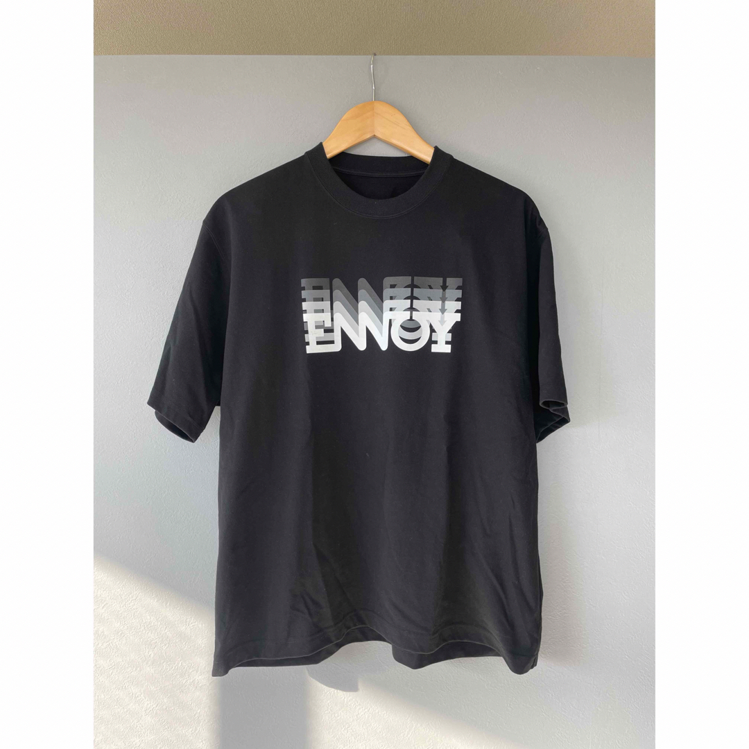 ENNOY ELECTORIC LOGO GRADATION T-SHIRT 1