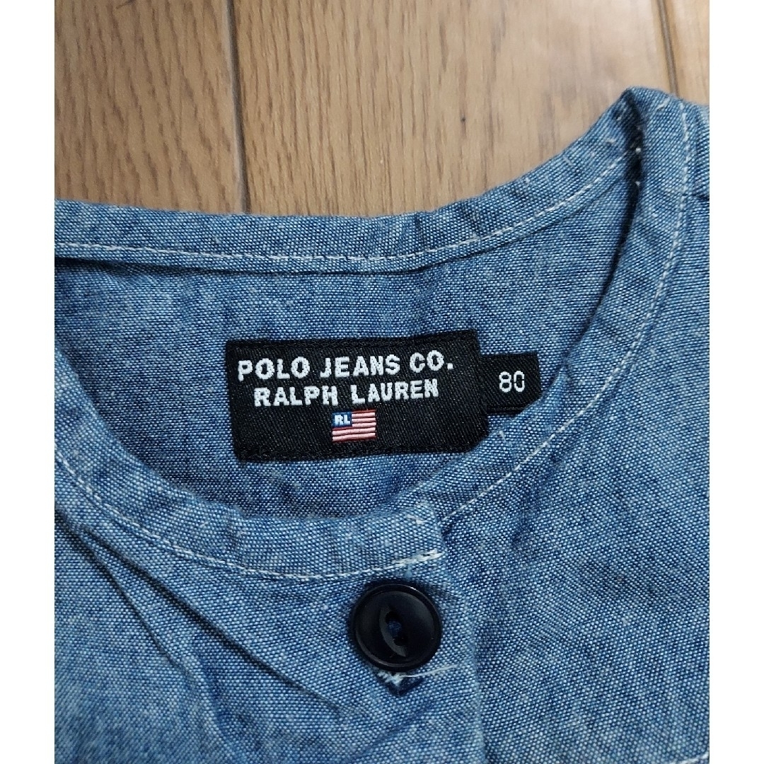 POLO RALPH LAUREN(ポロラルフローレン)のベビー服　80サイズ　ポロラルフローレン キッズ/ベビー/マタニティのベビー服(~85cm)(ワンピース)の商品写真