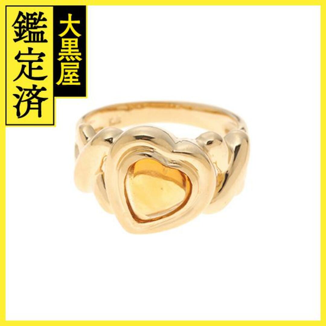 JEWELRY　ジュエリー 　リング　K18　　シトリン　#11　【472】Ｈ
