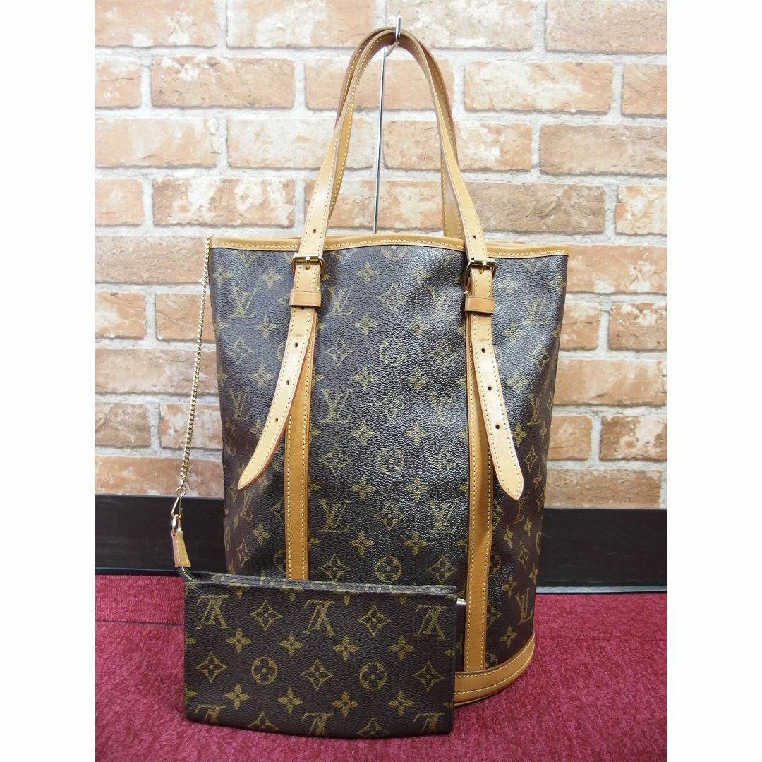 LOUIS VUITTON モノグラム バケットGM M42236 トートバッグ