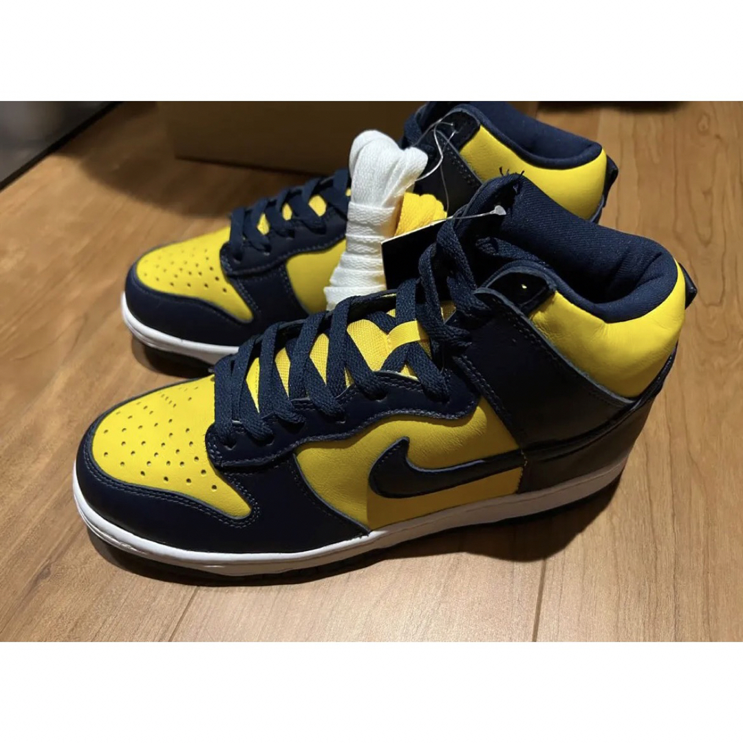 NIKE DUNK HIGH HI SP MICHIGAN 新品 26cm | フリマアプリ ラクマ NIKE DUNK HIGH SP MICHIGAN