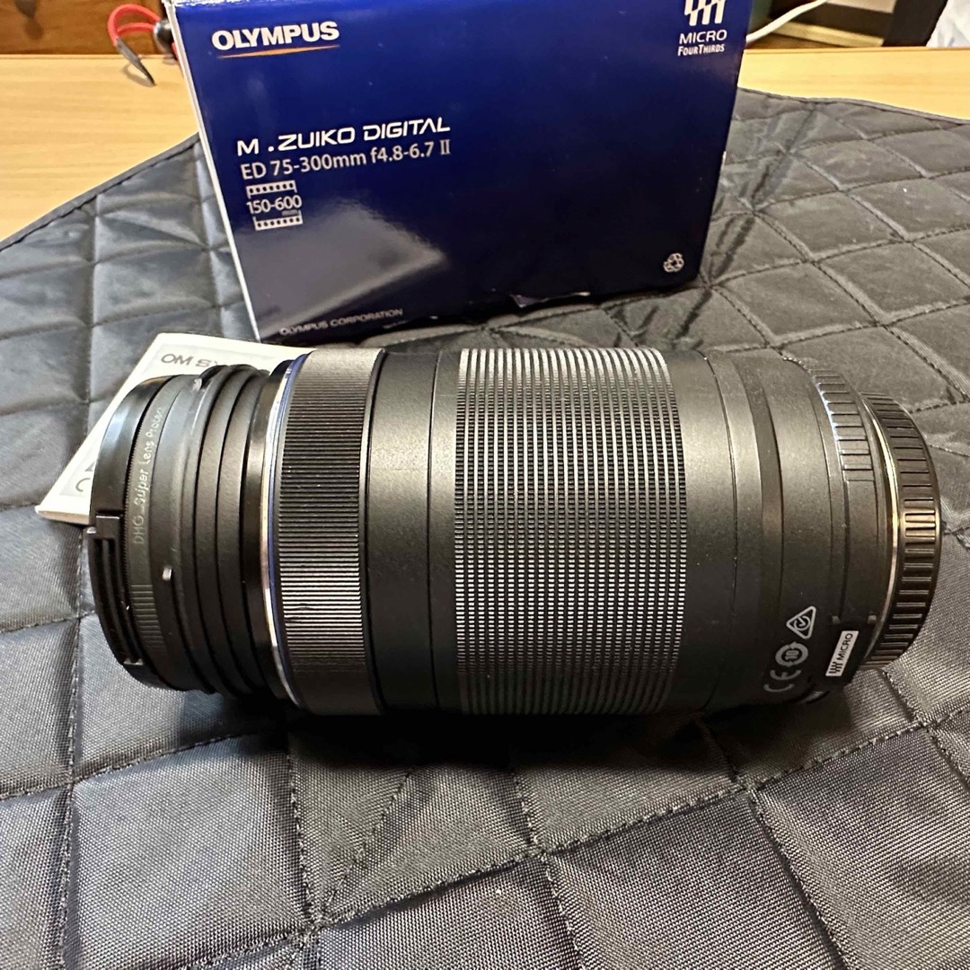オリンパス M.ZUIKO ED75-300mm F4.8-6.7 IIの通販 by shop|ラクマ