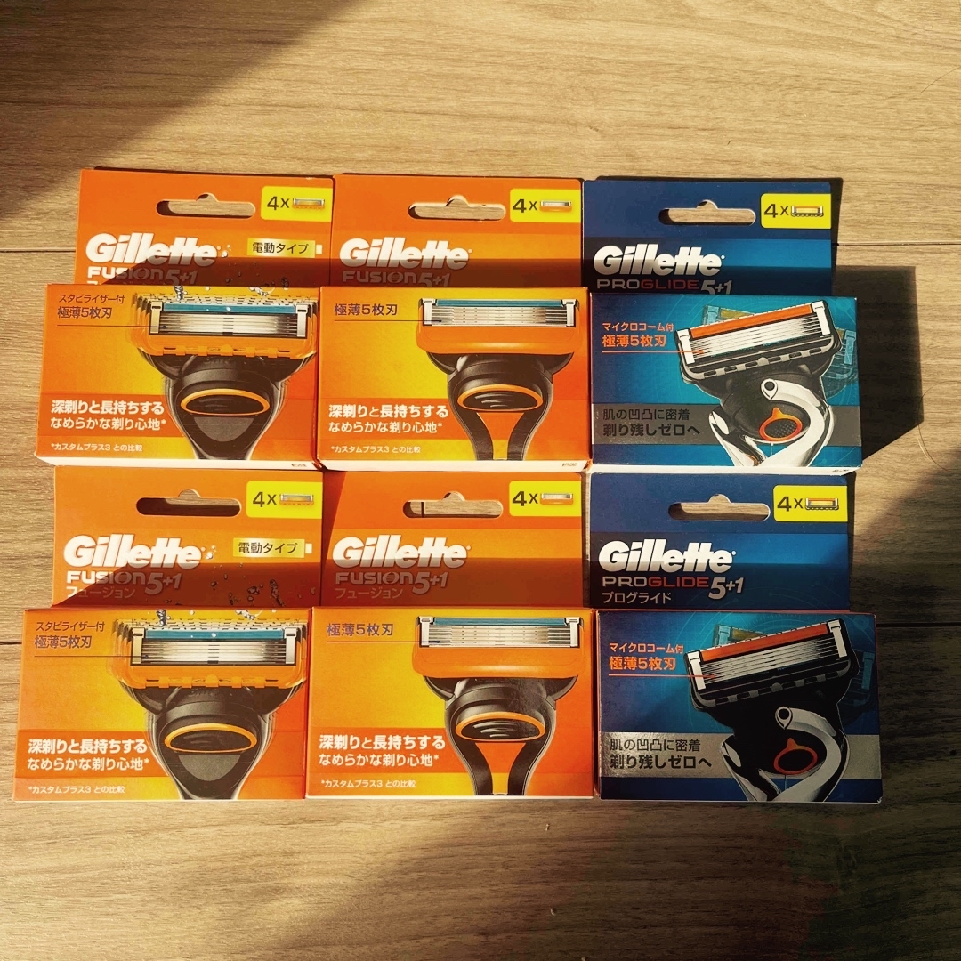 Gillette Fusion5+1  新品