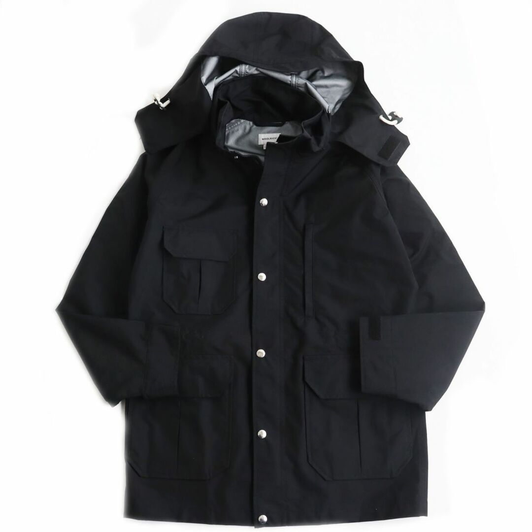 woolrich ウールリッチ ナイロン パーカー ブルゾン ブラック 黒 L