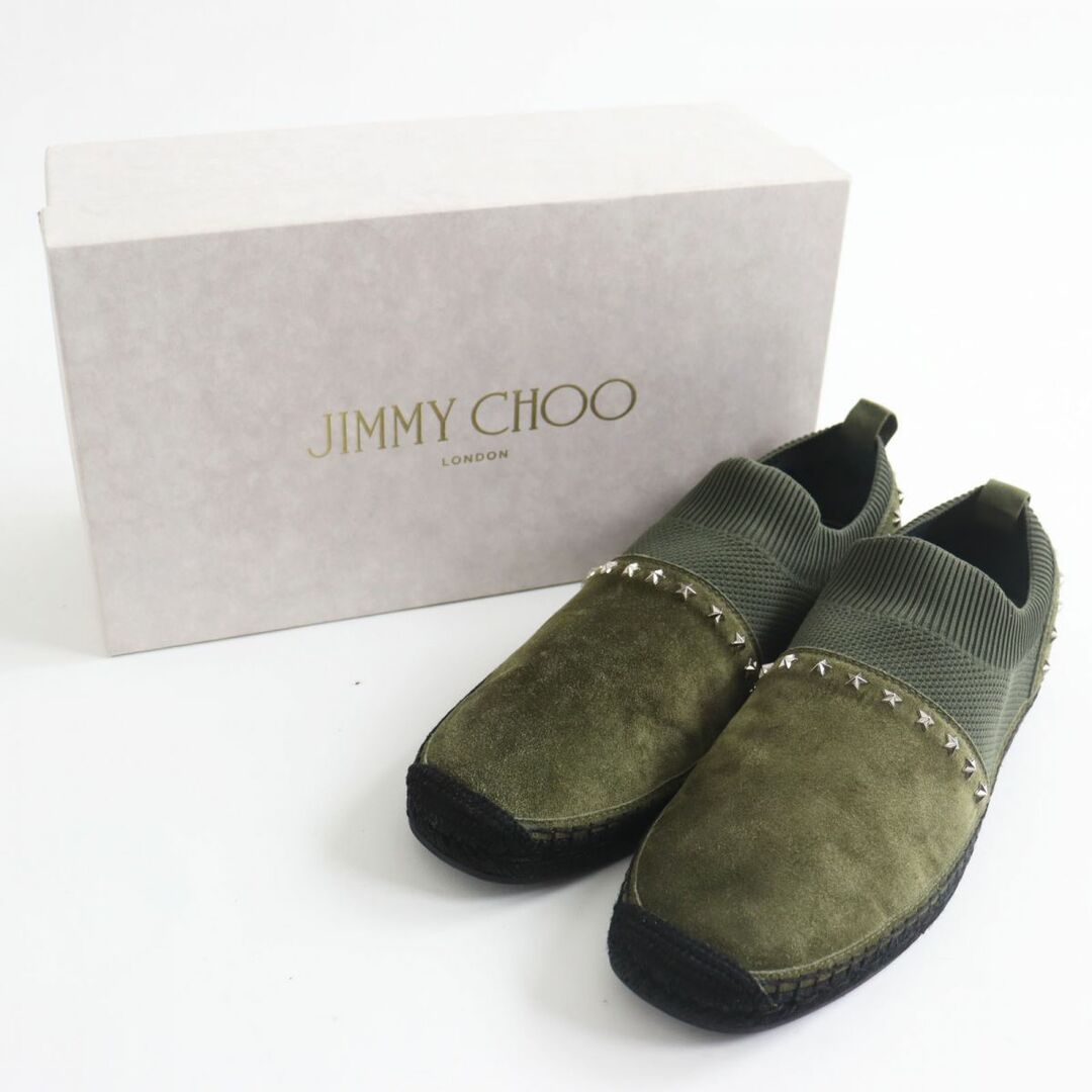 極美品　JIMMY CHOO LONDON ジミーチュウ　靴　スリッポン