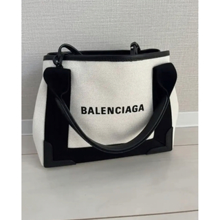 バレンシアガ(Balenciaga)のバレンシアガ　ネイビーカバス　xs(トートバッグ)